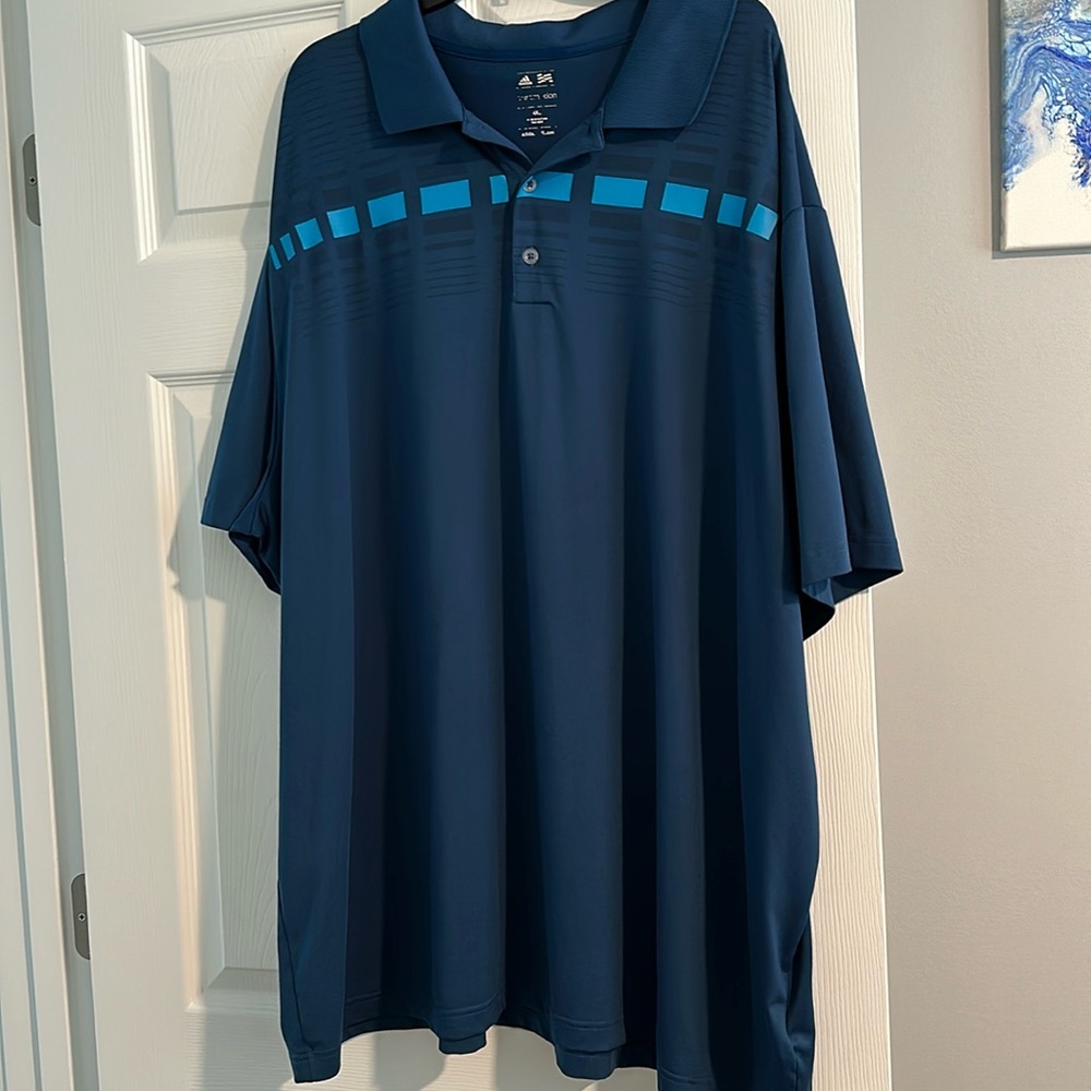 Adidas Puremotion Adidas Golf Polo Navy Blue Size 4XL